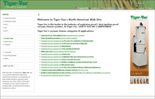 tiger-vac website